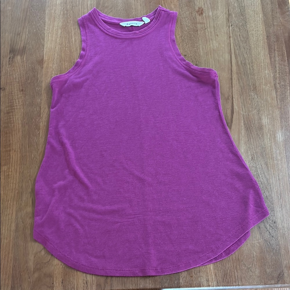 Athleta breezy tank magenta